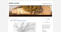 Desktop Screenshot of dunkerjournal.com